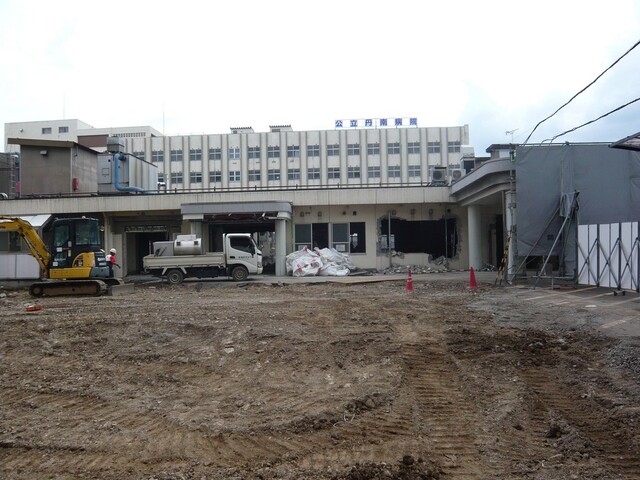 公立丹南病院 工事進捗状況